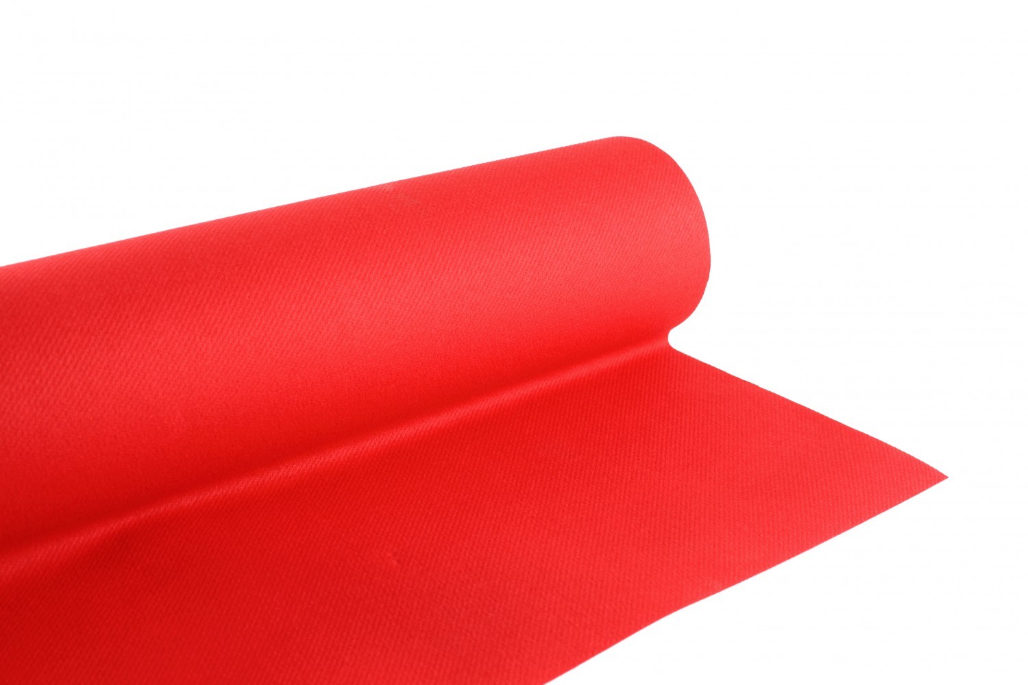 Nappe en papier jetable non tissé 1.20 M x 25 M Rouge