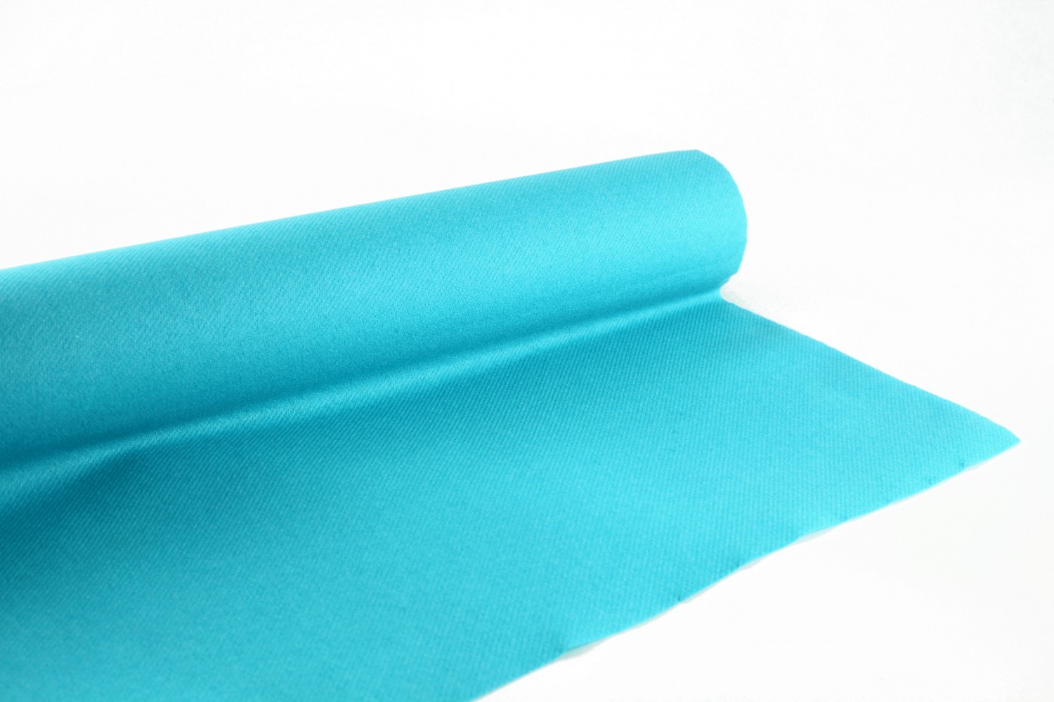 Nappe en papier jetable non tissé 1.20 M x 10 M Turquoise - Rouleau - Nappe  - Jetable - Fournimag