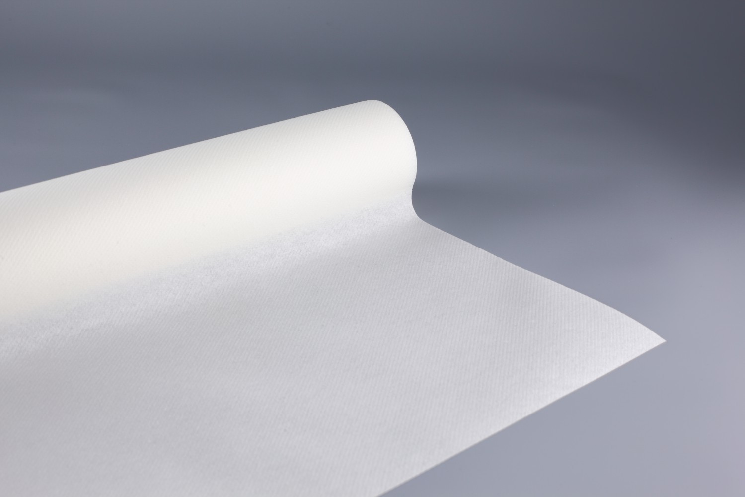 Nappe en papier jetable non tissé 1.20 M x 10 M Blanc