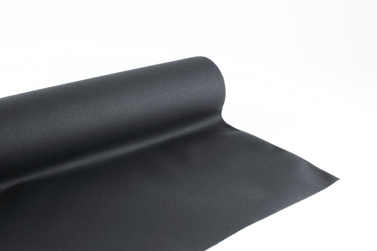 PRONTO Nappe en rouleau papier gaufré Toile de lin - 20x1,18m - Noir ≡  CALIPAGE